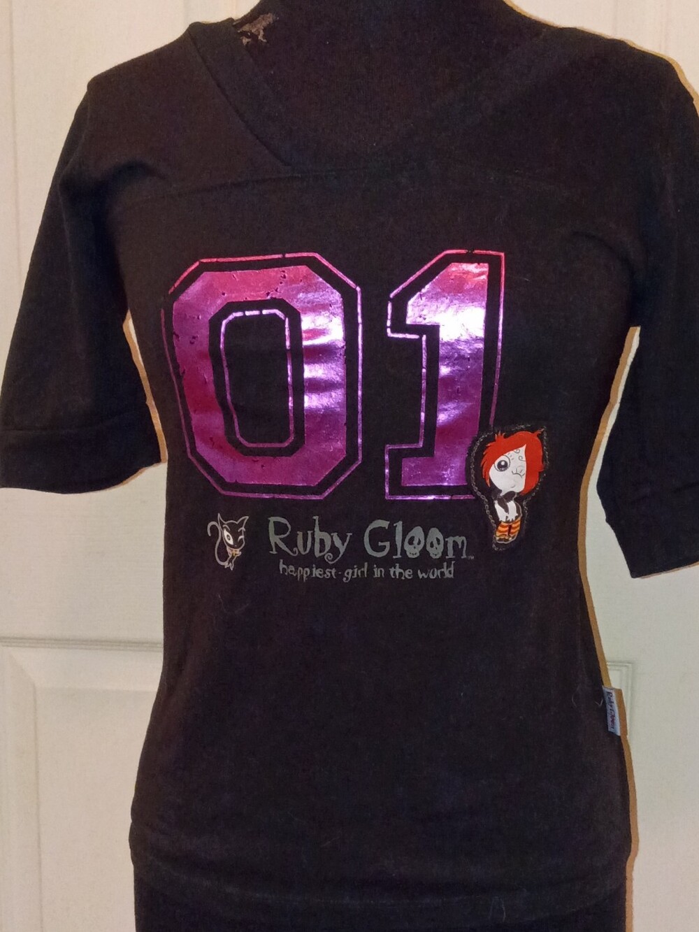 Ruby Gloom and her Doom Kitty T Shirt